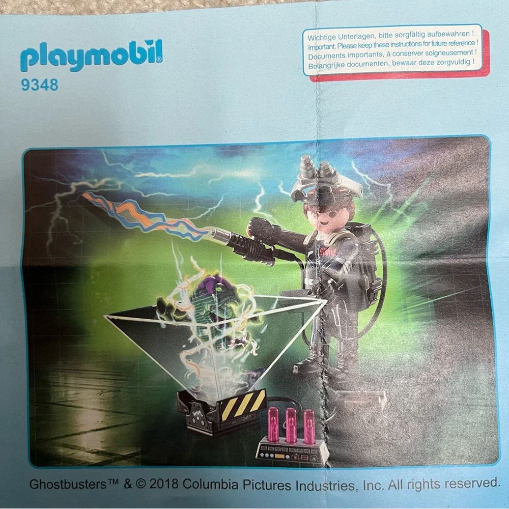 Playmobil Ghost Busters and Container Bundle